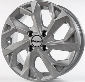 Carwel Вага 1402 (X-Ray/Logan/Corolla) 5,5x14 4x100 ET43 dia 60,1 SLT Carwel Вага 1402 (X-Ray/Logan/Corolla) 5,5x14 4x100 ET43 dia 60,1 SLT