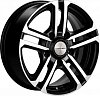 Khomen Wheels KHW1602 (Niva 4x4) 6.5x16 5x139.7 ET40 dia 98.5 black-FP