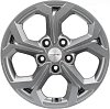 Khomen Wheels KHW1606 (Huyndai/Kia) 6,5x16 5x114,3 ET43 dia 67,1 gray