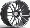 Vissol F-308 9x22 5x115 ET15 dia 71,6 gloss graphite кованный
