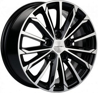 Khomen Wheels KHW1611 (Huyndai/Mazda) 6,5x16 5x114,3 ET45 dia 67,1 black-FP