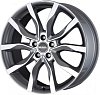 MAK Highlands 9x19 5x120 ET53 dia 72,6 gun metallic mirror