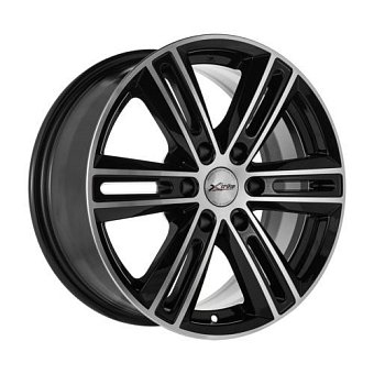 X trike X-124 7,5x17 6x139,7 ET25 dia 106,1 BK/FP Россия