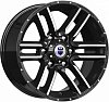 K&K Алгама 8x17 6x139,7 ET-10 dia 106,1 алмаз черный Россия