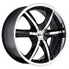 racing black lip polished