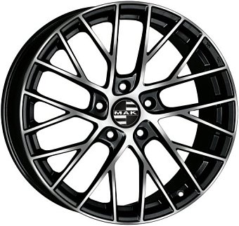 MAK Monaco 8,5x19 5x130 ET55 dia 71,6 black mirror MAK Monaco 8,5x19 5x130 ET55 dia 71,6 black mirror