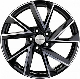 Khomen Wheels KHW1714 (Teana) 7x17 5x114,3 ET45 dia 66,1 black-FP Россия