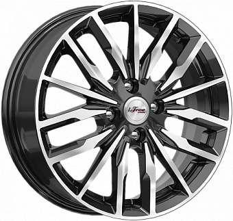 iFree Миконос 6x16 4x100 ET37 dia 60,1 блэк джек iFree Миконос 6x16 4x100 ET37 dia 60,1 блэк джек