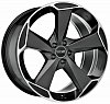 OZ Racing Aspen HLT 9,5x20 5x112 ET31 dia 66,6 matt black diamond cut