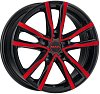 MAK Milano 6,5x16 5x112 ET45 dia 76 black and red