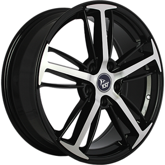 YST X-29 7x18 5x114,3 ET48 dia 67,1 BKF YST X-29 7x18 5x114,3 ET48 dia 67,1 BKF