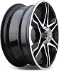 Harp Y-893 8,5x20 5x139,7 ET15 dia 78,1 gloss black machined КИТАЙ