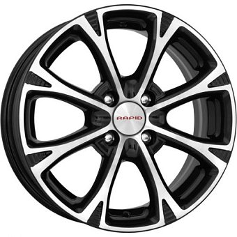 K&K Блюз 6x15 4x100 ET46 dia 54,1 алмаз черный Россия