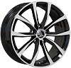 Кованные диски Wolf Skoda Karoq 7x17 5x112 ET43 dia 57,1 черный+полировка