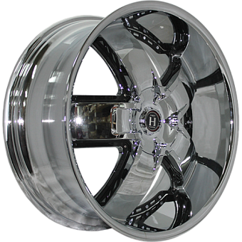 Harp Y-18 9,5x22 6x139,7 ET30 dia 78,1 chrome - glossy black attachment