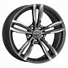 MAK Luft W 7,5x17 5x112 ET54 dia 66,6 gun metallic mirror