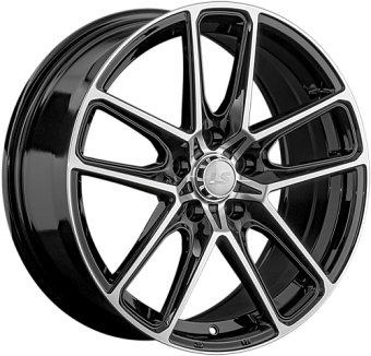 LS wheels 1360 7,5x17 5x108 ET33 dia 65,1 BKF