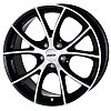 Alutec Cult 8,5x18 5x108 ET40 dia 70,1 diamond black front polished