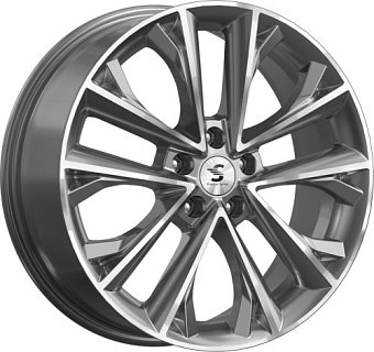 Premium Replica Wheels КР012 7x18 5x114,3 ET33 dia 67,1 diamond gloss graphite