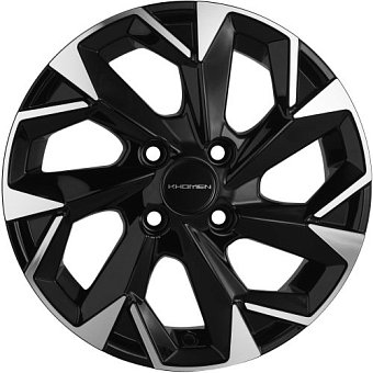 Khomen Wheels KHW1402 5,5x14 4x98 ET35 dia 58,5 black-FP Khomen Wheels KHW1402 5,5x14 4x98 ET35 dia 58,5 black-FP