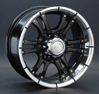 LS wheels 161 8x16 6x139,7 ET10 dia 93,1 BKL