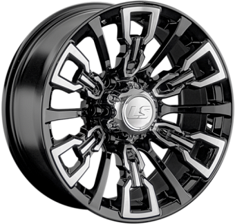 LS wheels 1363 8x17 6x139,7 ET-15 dia 106,1 BKF LS wheels 1363 8x17 6x139,7 ET-15 dia 106,1 BKF