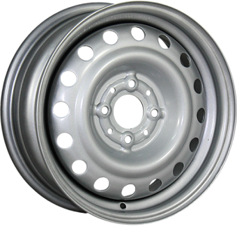 TREBL 53B35B (16 отв) LADA 2110-2112, 1117-1119 5,5x14 4x98 ET35 dia 58,6 silver