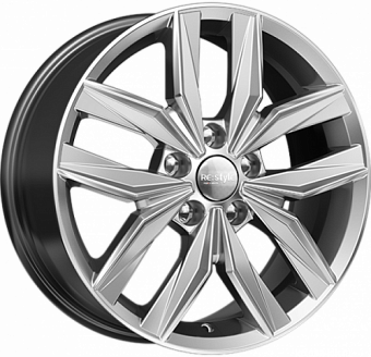 K&K КС774 7x17 5x114,3 ET45 dia 66,1 дарк платинум