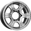 K&K Байконур 7x15 5x139,7 ET-5 dia 108,1 блэк платинум