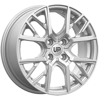 Wheels UP Up124 6,5x16 4x100 ET49 dia 54,1 silver classic