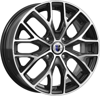 K&K Лилиом 6x16 4x100 ET45 dia 67,1 алмаз черный K&K Лилиом 6x16 4x100 ET45 dia 67,1 алмаз черный