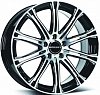 Borbet CW 1 7x17 5x114,3 ET40 dia 72,6 black polished