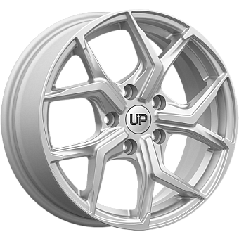 Wheels UP Up120 6,5x16 5x100 ET38 dia 57,1 silver classic
