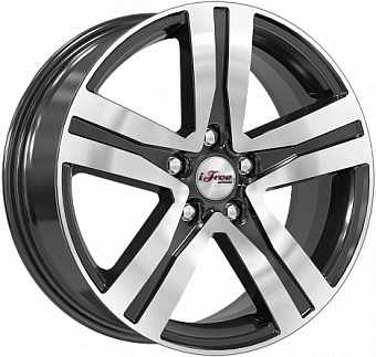 iFree Rebel 7x17 5x114,3 ET45 dia 67,1 блэк джек Россия