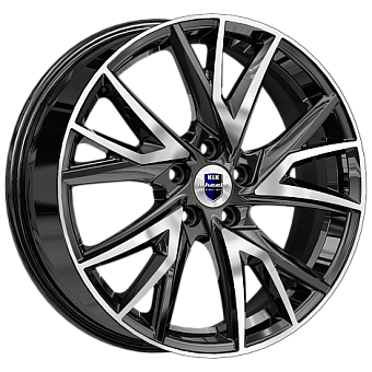 K&K Кайлас 6,5x18 5x108 ET33 dia 60,1 алмаз черный K&K Кайлас 6,5x18 5x108 ET33 dia 60,1 алмаз черный