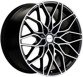 Khomen Wheels KHW1813 (Geely Monjaro/Tugella) 7x18 5x108 ET46 dia 63,4 black-FP