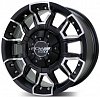 PDW Blackout 8x15 5x139.7 ET0 dia 108.1 M/TBS