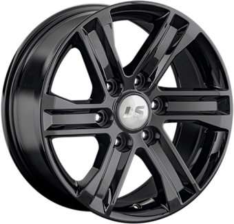 LS wheels 1359 8x17 6x139,7 ET38 dia 67,1 BK