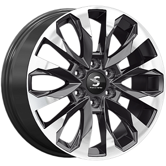 K&K Premium Series КР007 (20_Haval H9) 8x20 6x139,7 ET42 dia 75,1 diamond black gris