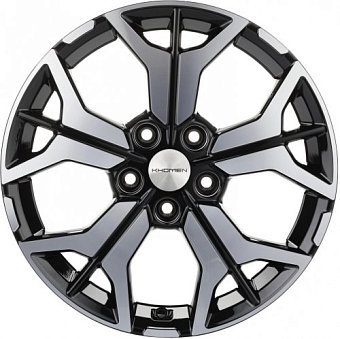 Khomen Wheels KHW1715 (RAV4) 7x17 5x114,3 ET39 dia 60,1 black-FP Россия Khomen Wheels KHW1715 (RAV4) 7x17 5x114,3 ET39 dia 60,1 black-FP Россия