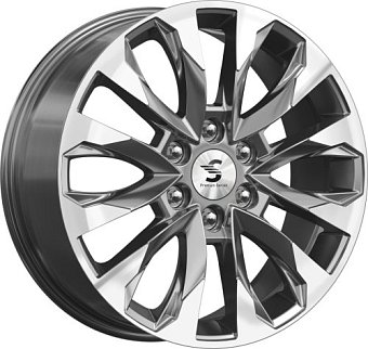 K&K Premium Series КР007 (20_Pajero Sport) 8x20 6x139,7 ET38 dia 67,1 diamond gloss graphite