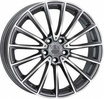 MAK Komet 7,5x17 5x112 ET48 dia 66,6 gun metallic mirror face