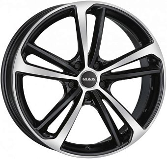 MAK Nurburg 9,5x21 5x112 ET25 dia 66,6 black mirror