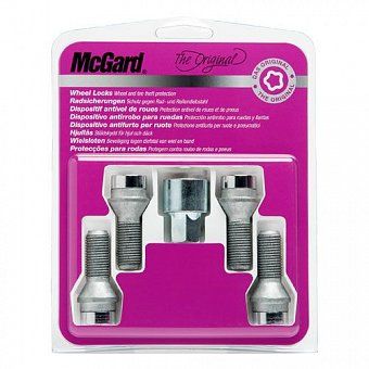Комплект секреток McGard 27179 SU болт M12x1,5 конус 60° хром (без защитного кольца)