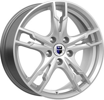 K&K Солар 7x17 4x100 ET43 dia 60,1 silver Россия
