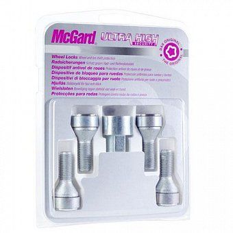 Комплект секреток McGard 27229 SL болт M14x1,25 конус 60° хром (с защитным кольцом)