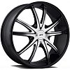 American Racing AR897 8,5x20 5x114,3x127 ET38 dia 72,6 black / machined /K