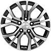 Khomen Wheels KHW1608 (Geely Coolray) 6,5x16 5x114,3 ET45 dia 54,1 black-FP