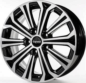 Carwel Кудро 1610 (Civic) 6,5x16 5x114,3 ET45 dia 64,1 ABT Carwel Кудро 1610 (Civic) 6,5x16 5x114,3 ET45 dia 64,1 ABT