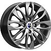 K&K Канзаши 5,5x14 4x108 ET24 dia 65,1 дарк платинум